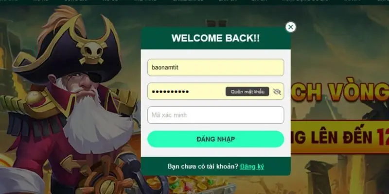 Quyền lợi khi người chơi truy cập vào sảnh game